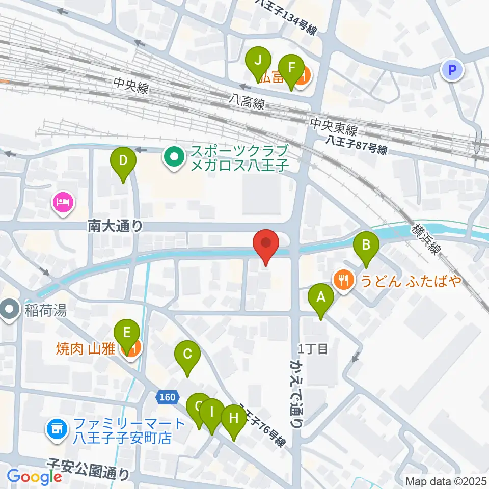 弦楽器専門店 ハイフェッツ周辺の駐車場・コインパーキング一覧地図