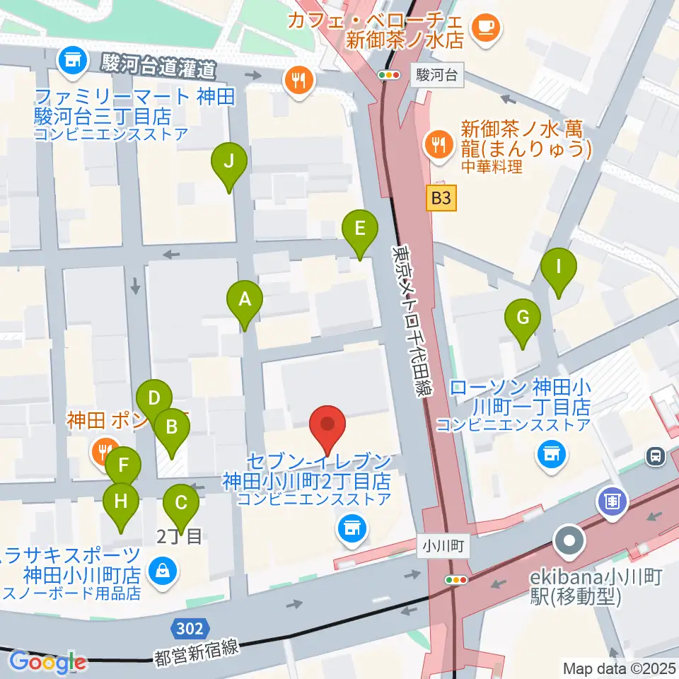 Hobo's周辺の駐車場・コインパーキング一覧地図