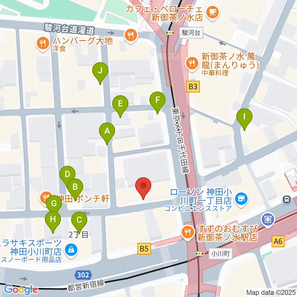 Hobo's周辺の駐車場・コインパーキング一覧地図