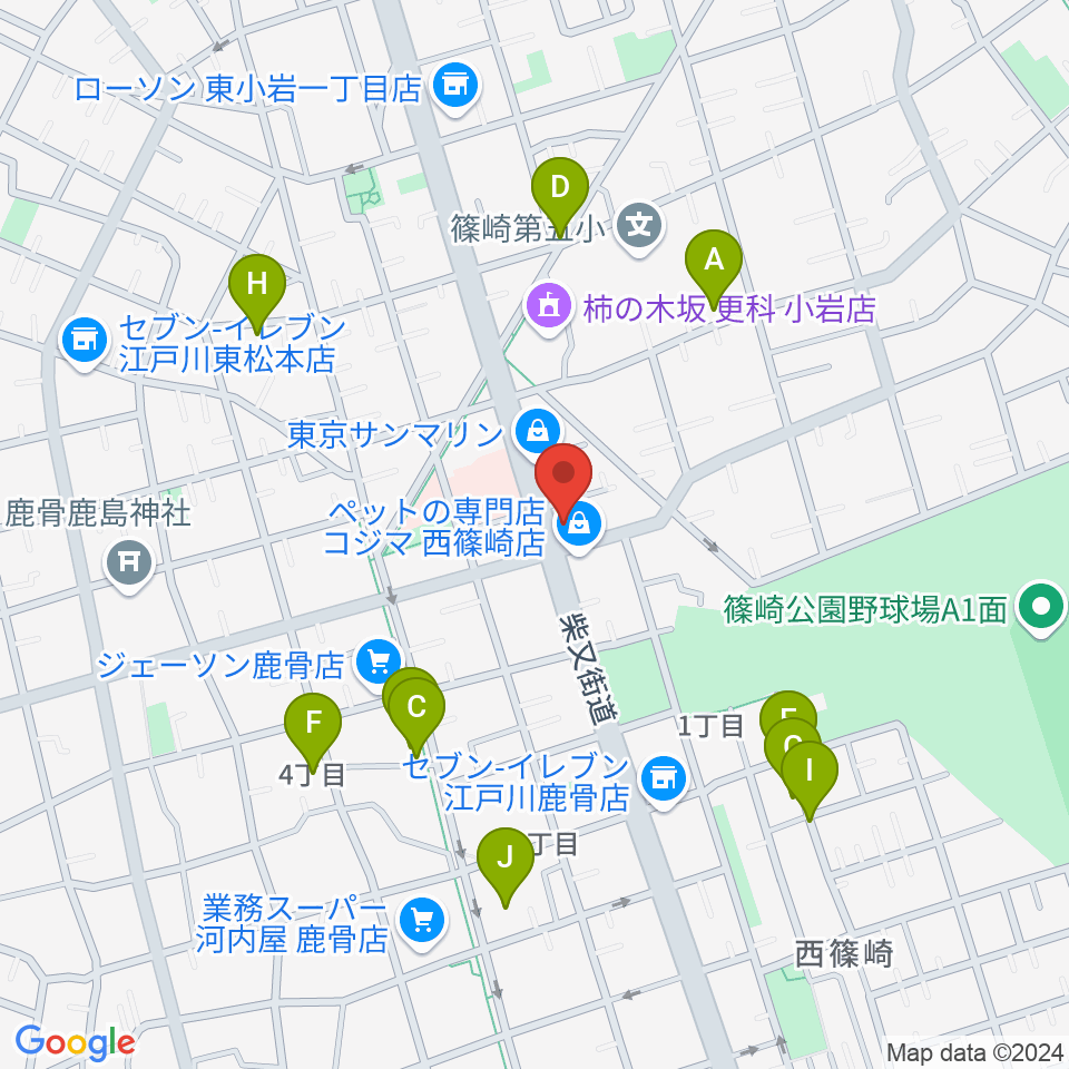 海宝堂周辺の駐車場・コインパーキング一覧地図