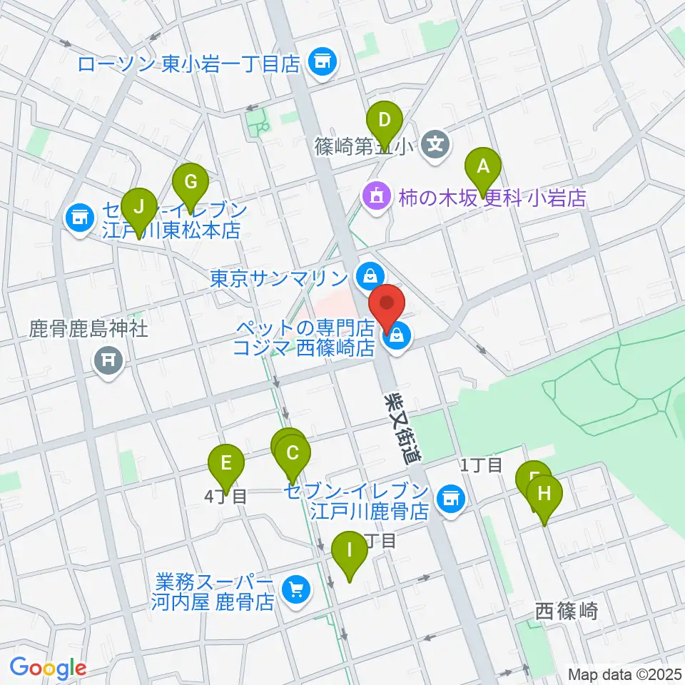 海宝堂周辺の駐車場・コインパーキング一覧地図