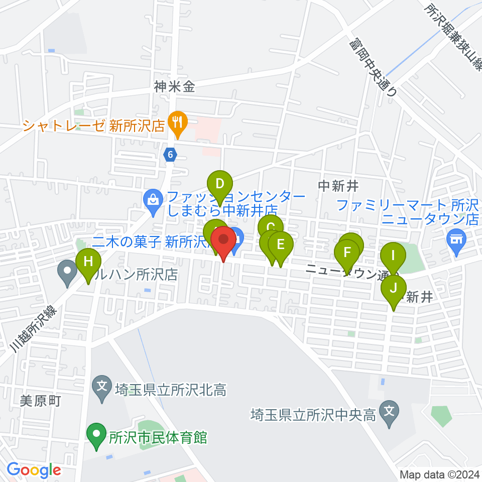 キノシタ楽器周辺の駐車場・コインパーキング一覧地図