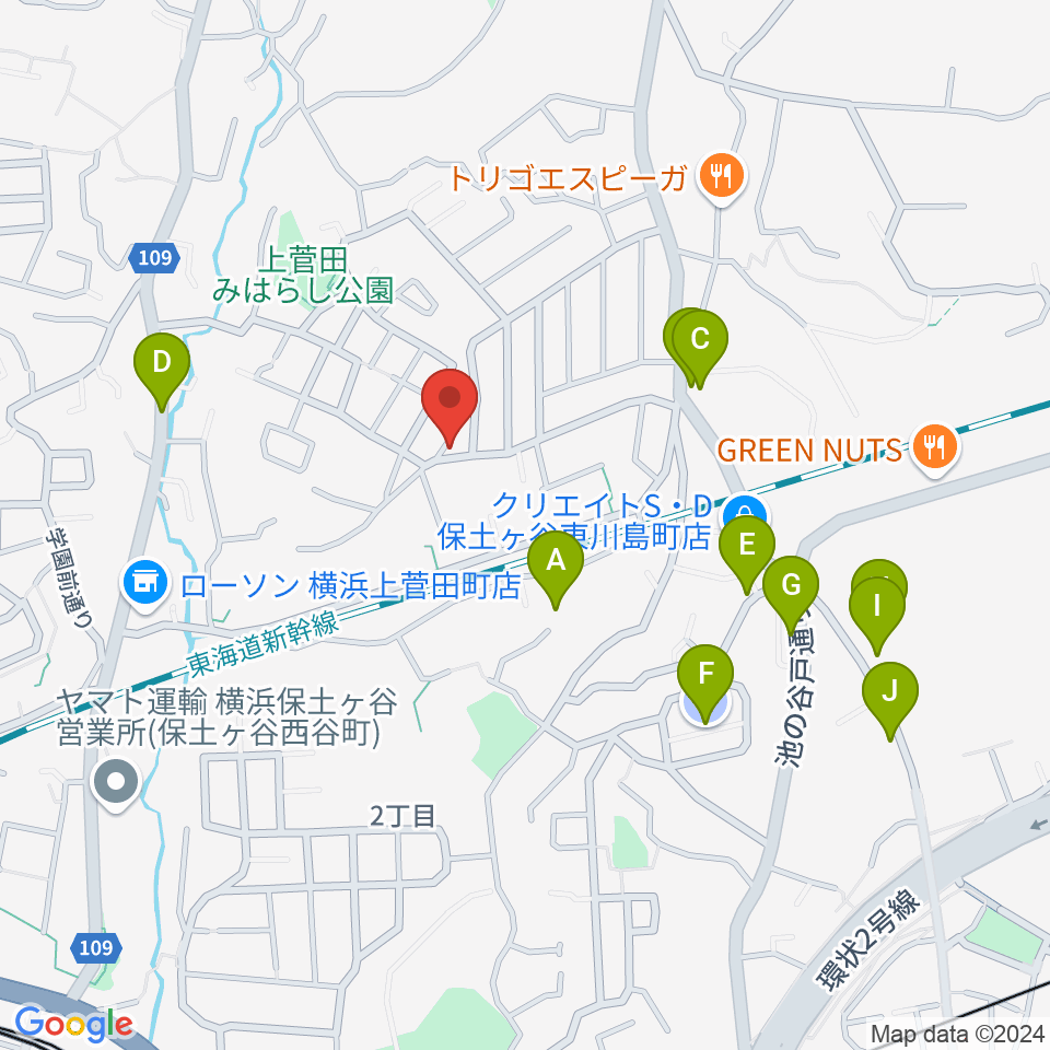 クラビアハウス周辺の駐車場・コインパーキング一覧地図