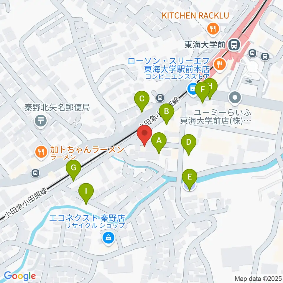 HiP-Sound秦野本店周辺の駐車場・コインパーキング一覧地図
