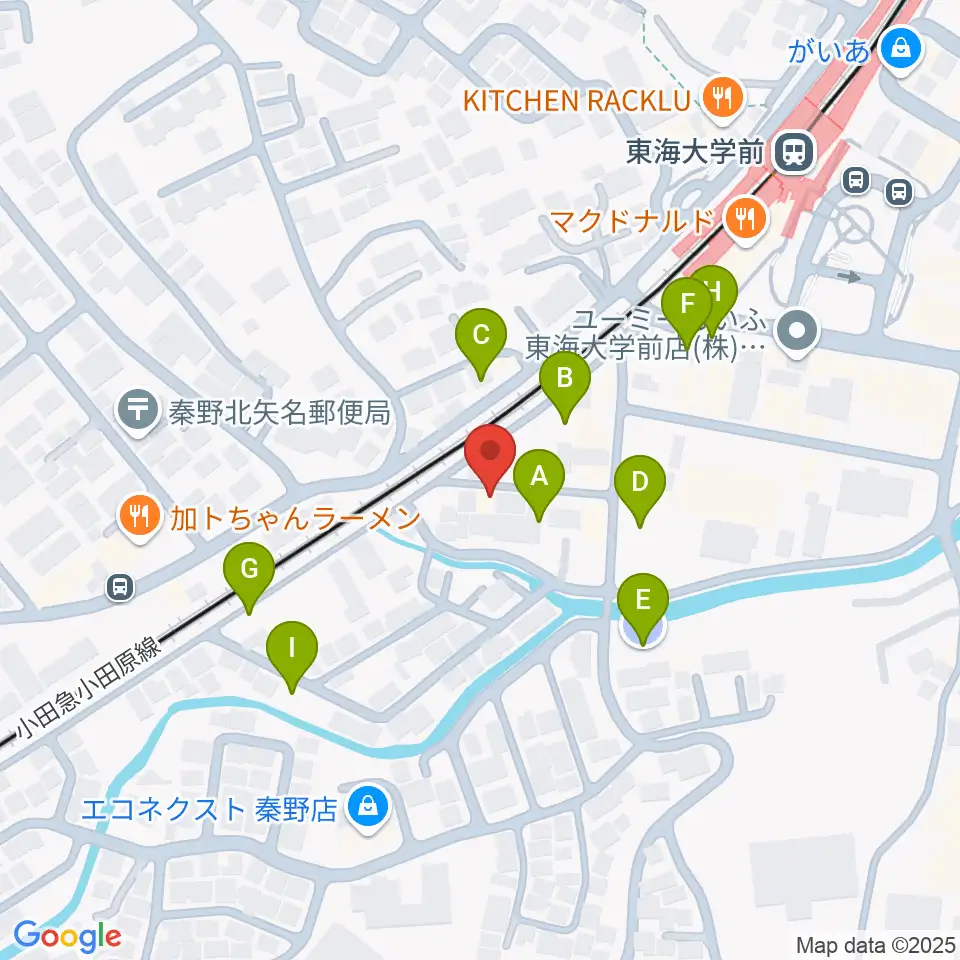 HiP-Sound秦野本店周辺の駐車場・コインパーキング一覧地図