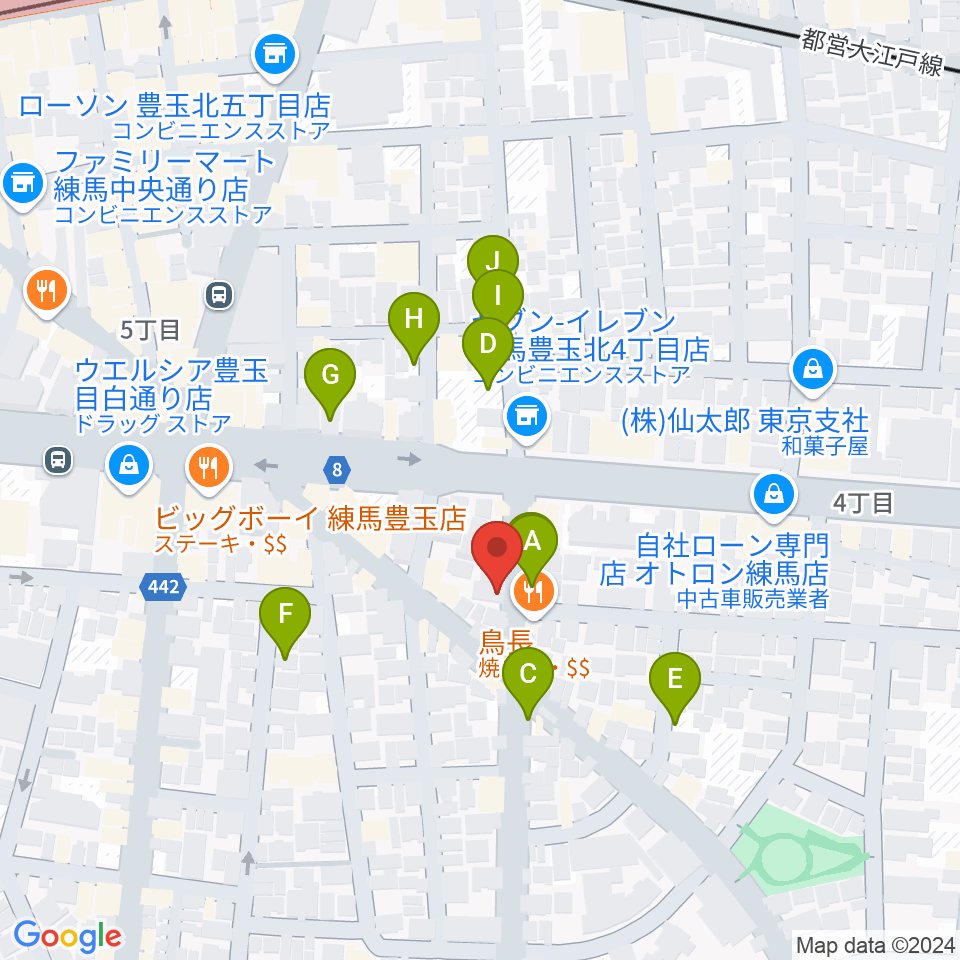 ネオリアこおろぎ周辺の駐車場・コインパーキング一覧地図