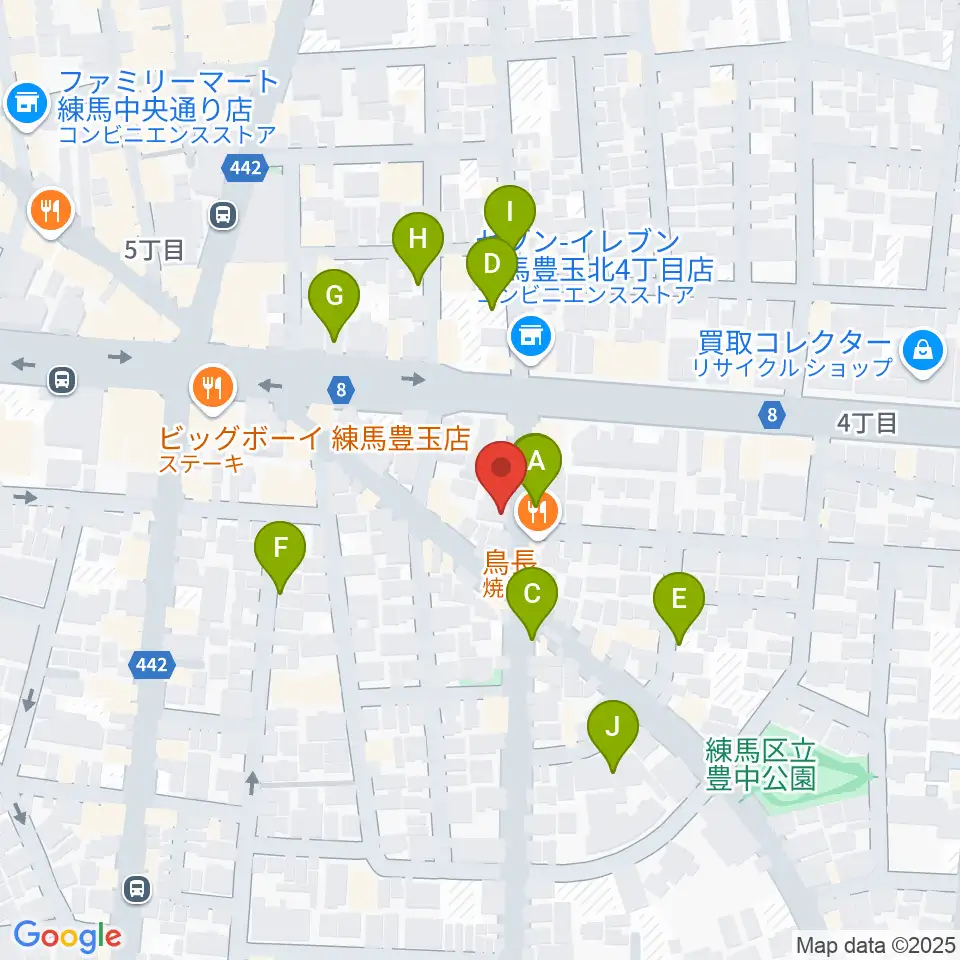 ネオリアこおろぎ周辺の駐車場・コインパーキング一覧地図