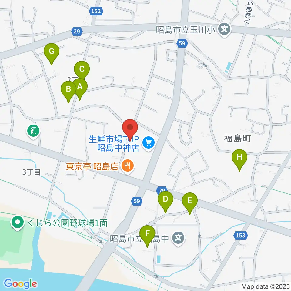 片切琴三味線店周辺の駐車場・コインパーキング一覧地図
