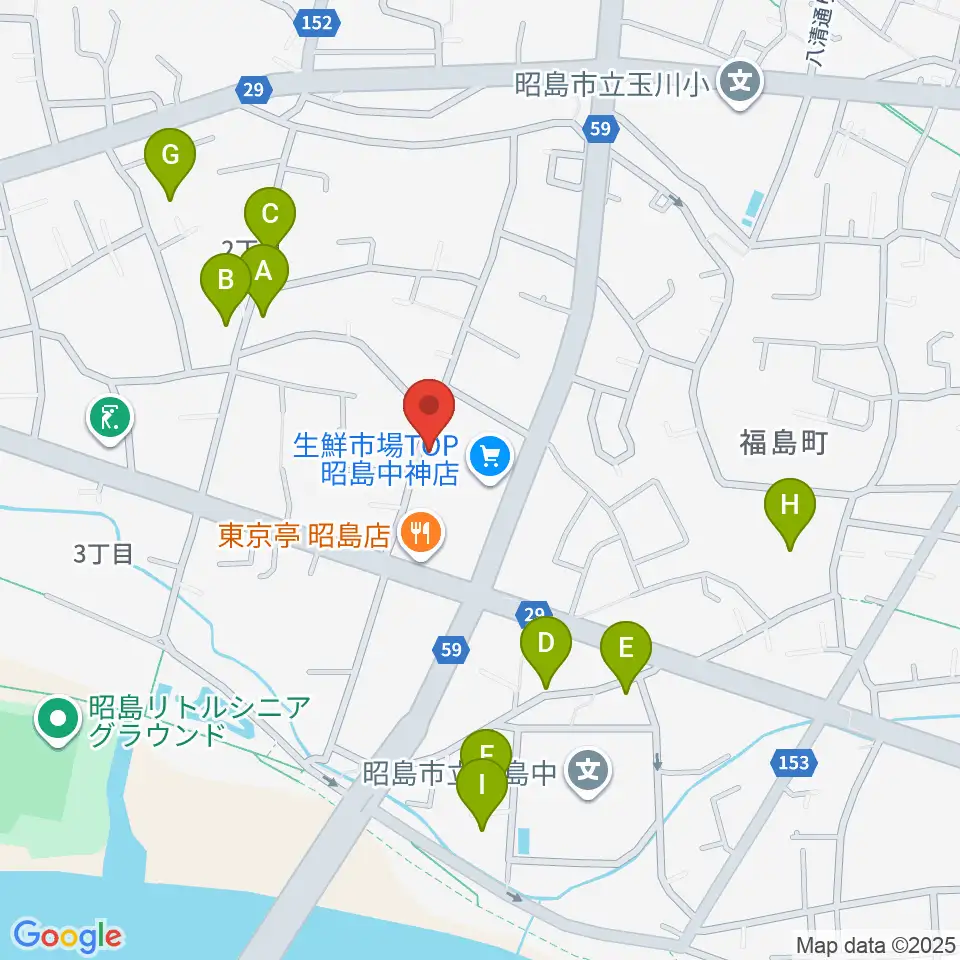 片切琴三味線店周辺の駐車場・コインパーキング一覧地図