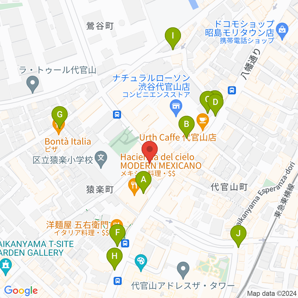 弦楽器専門店ラルジュ周辺の駐車場・コインパーキング一覧地図