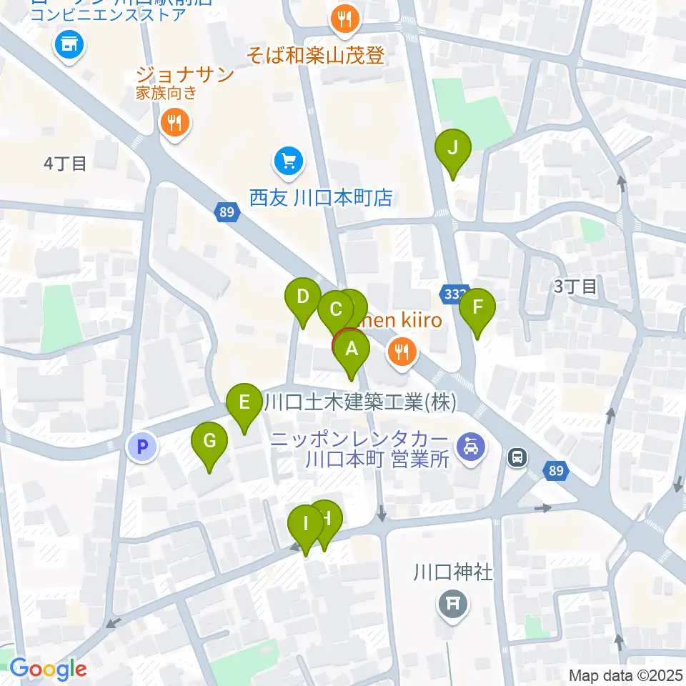 ラムトリックカンパニー周辺の駐車場・コインパーキング一覧地図