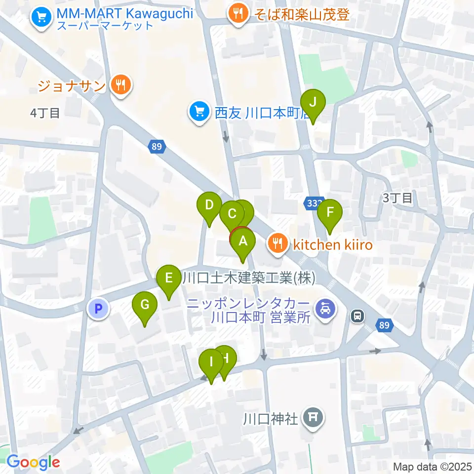 ラムトリックカンパニー周辺の駐車場・コインパーキング一覧地図