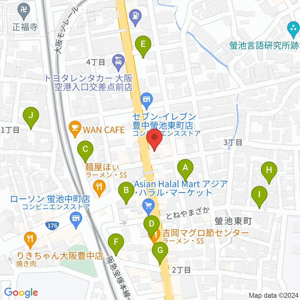 マルカート周辺の駐車場・コインパーキング一覧地図