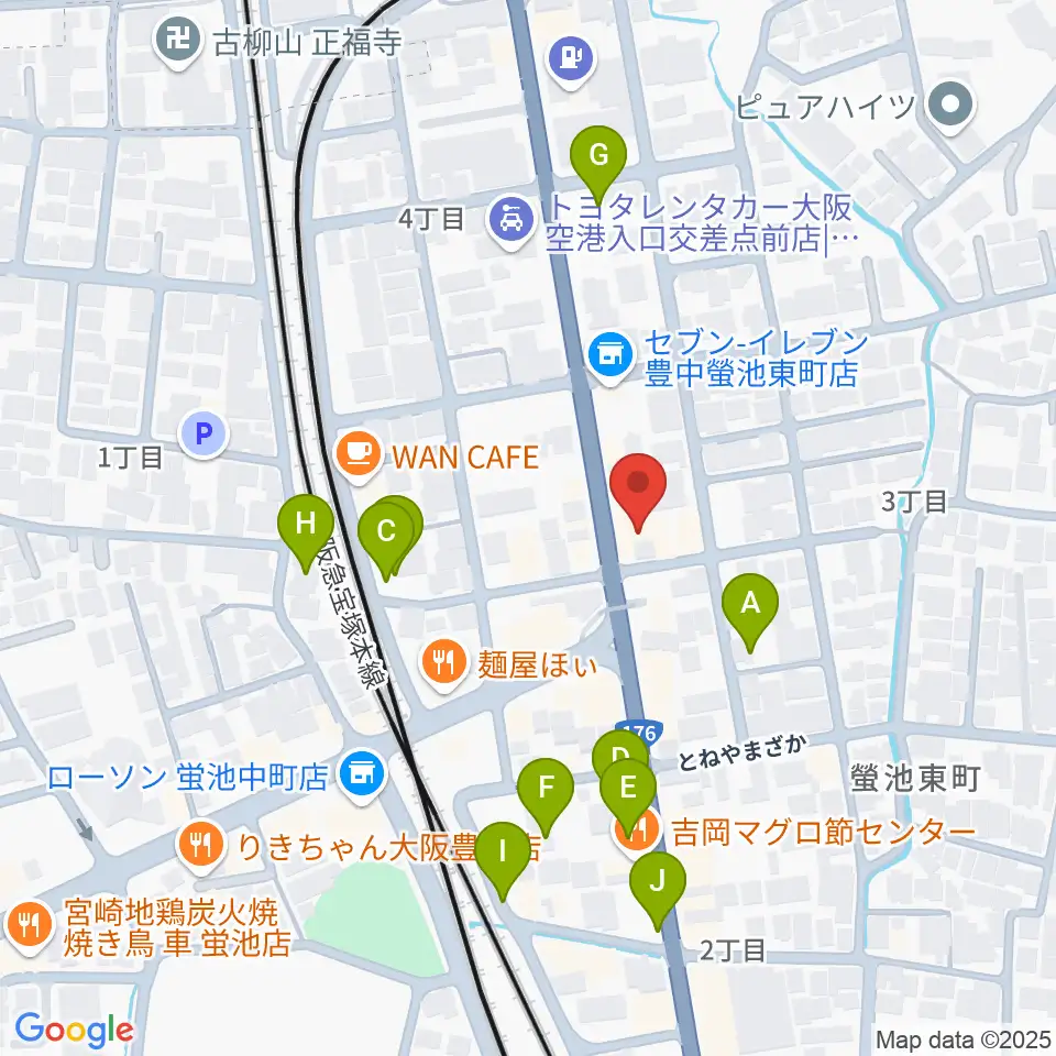 マルカート周辺の駐車場・コインパーキング一覧地図