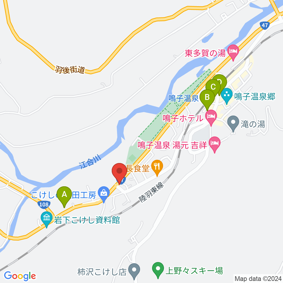 中澤太鼓店周辺の駐車場・コインパーキング一覧地図