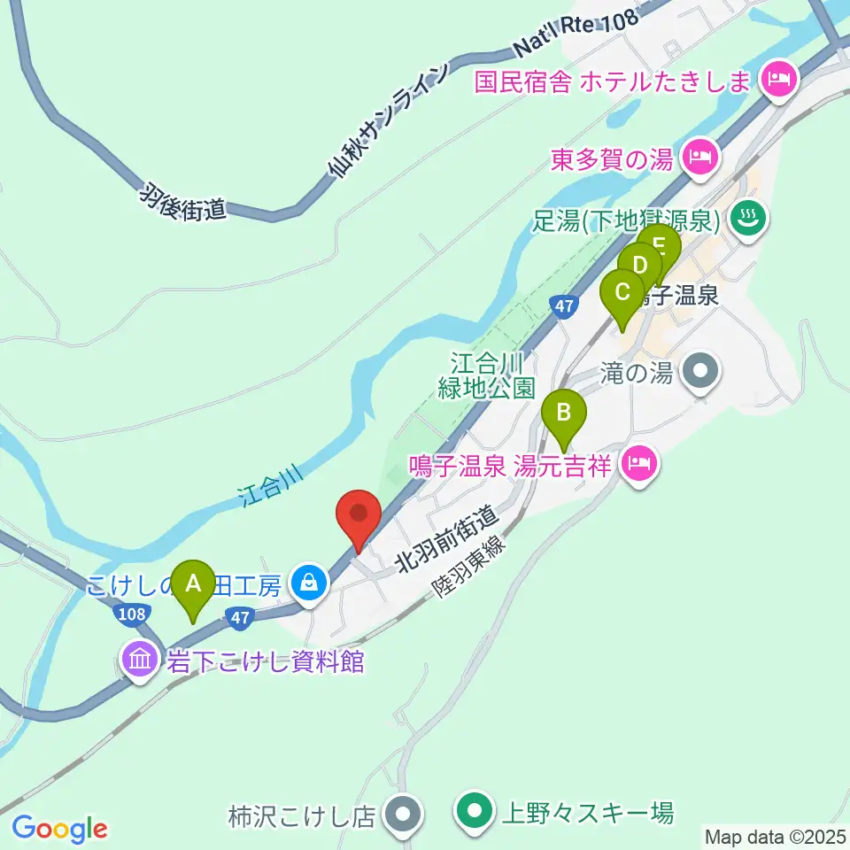 中澤太鼓店周辺の駐車場・コインパーキング一覧地図