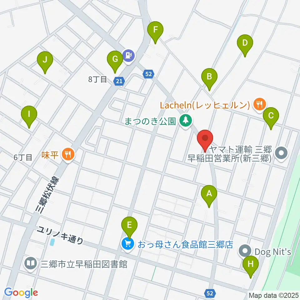 ナイス・インターナショナル周辺の駐車場・コインパーキング一覧地図