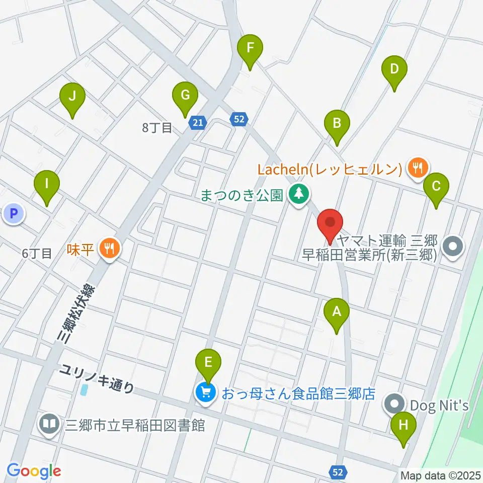 ナイス・インターナショナル周辺の駐車場・コインパーキング一覧地図