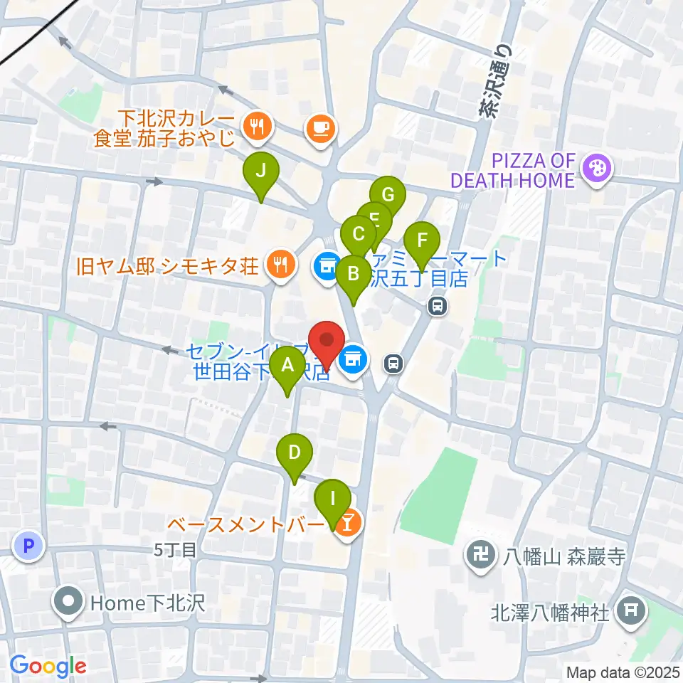 大津琴三絃周辺の駐車場・コインパーキング一覧地図