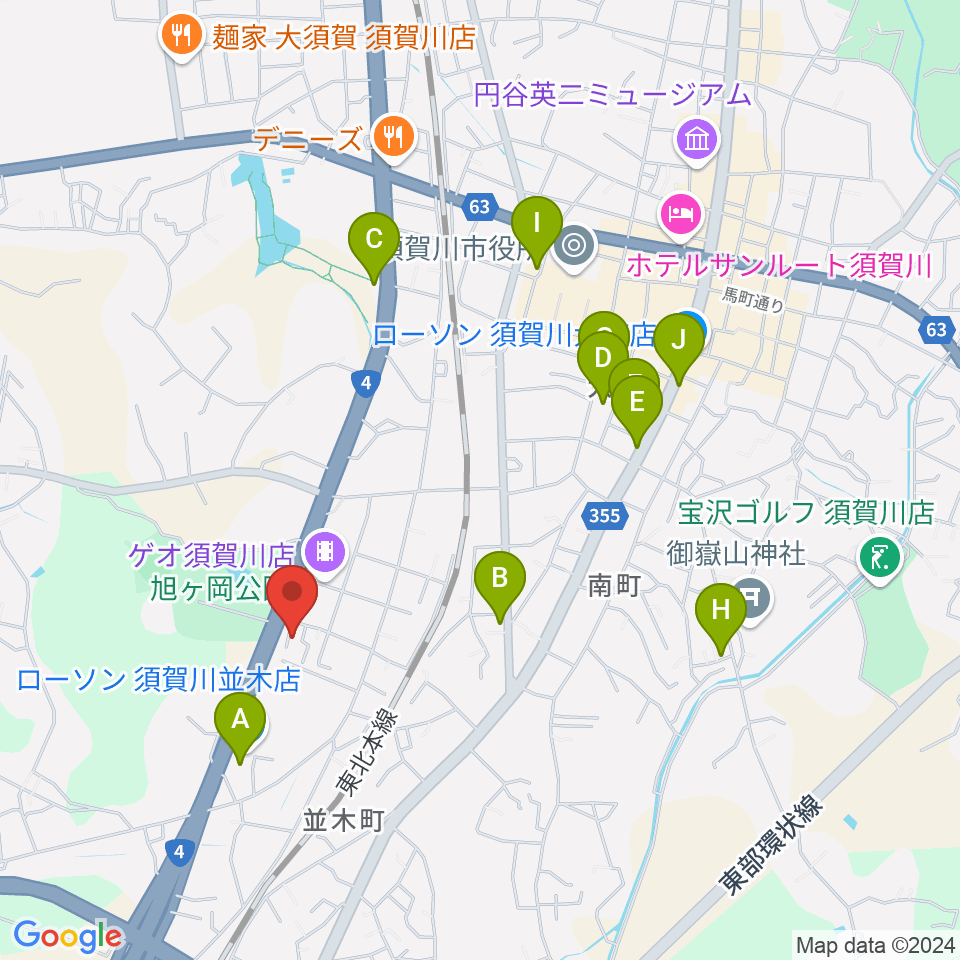 小野口木管楽器修理工房周辺の駐車場・コインパーキング一覧地図