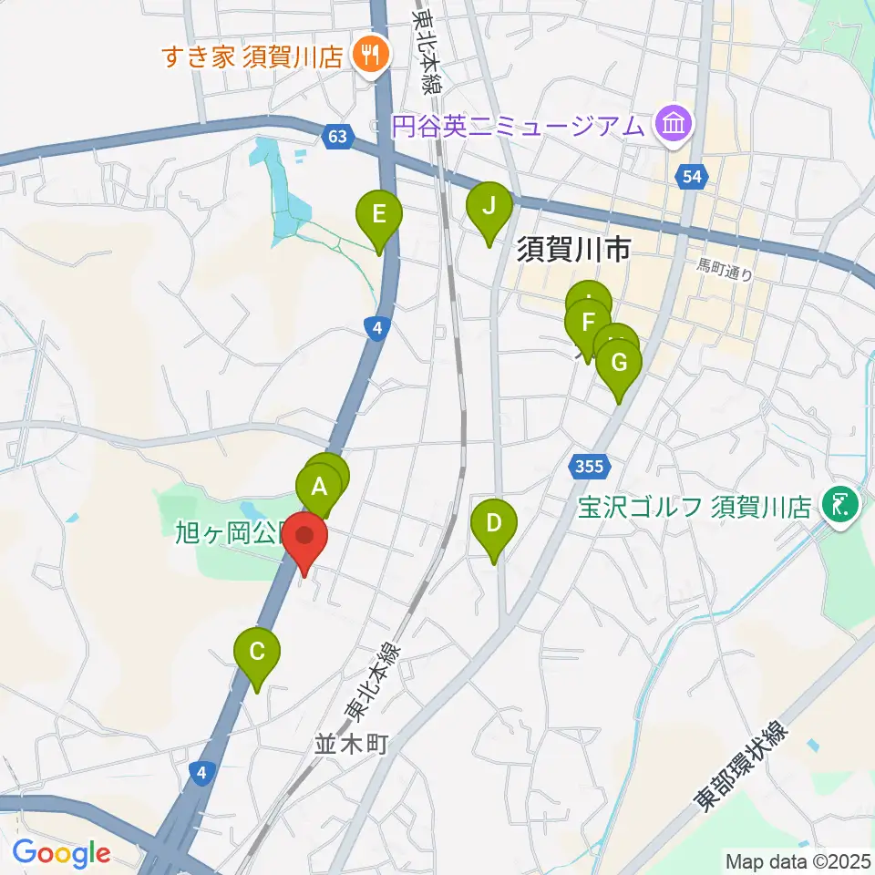 小野口木管楽器修理工房周辺の駐車場・コインパーキング一覧地図