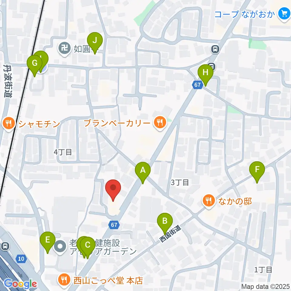 パナムジカ周辺の駐車場・コインパーキング一覧地図