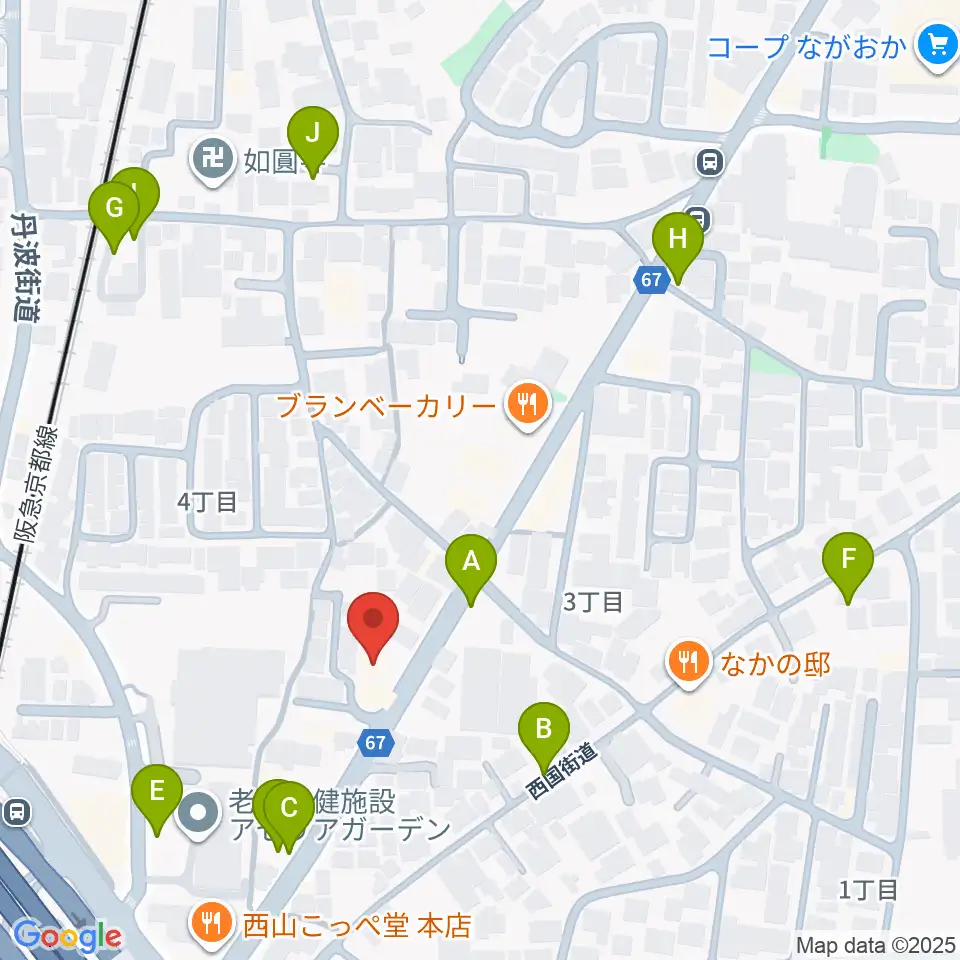 パナムジカ周辺の駐車場・コインパーキング一覧地図