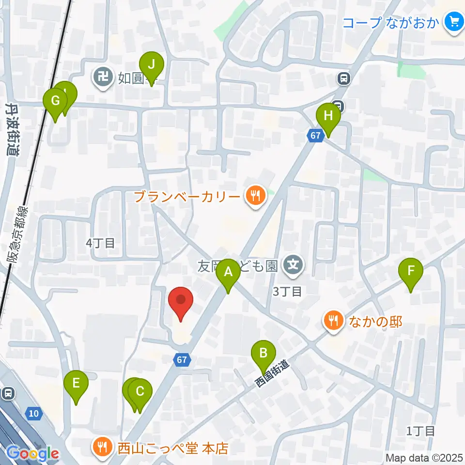 パナムジカ周辺の駐車場・コインパーキング一覧地図
