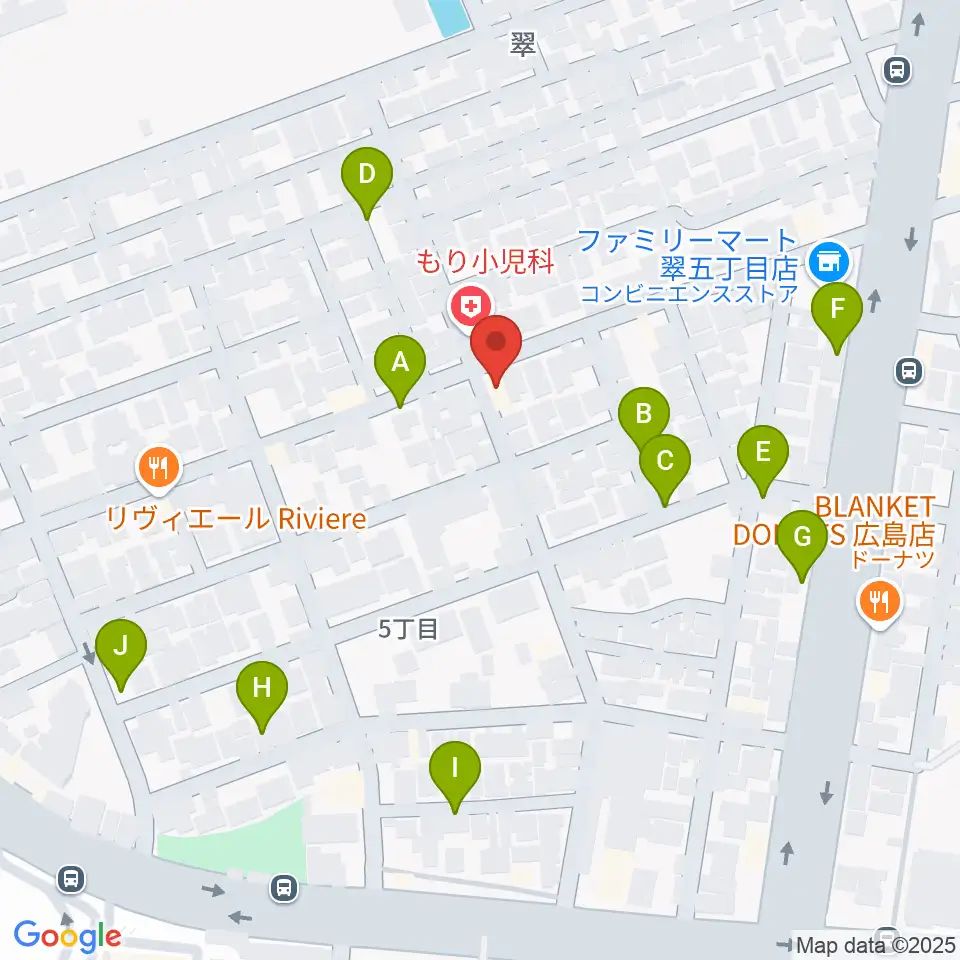 フェイズイン周辺の駐車場・コインパーキング一覧地図