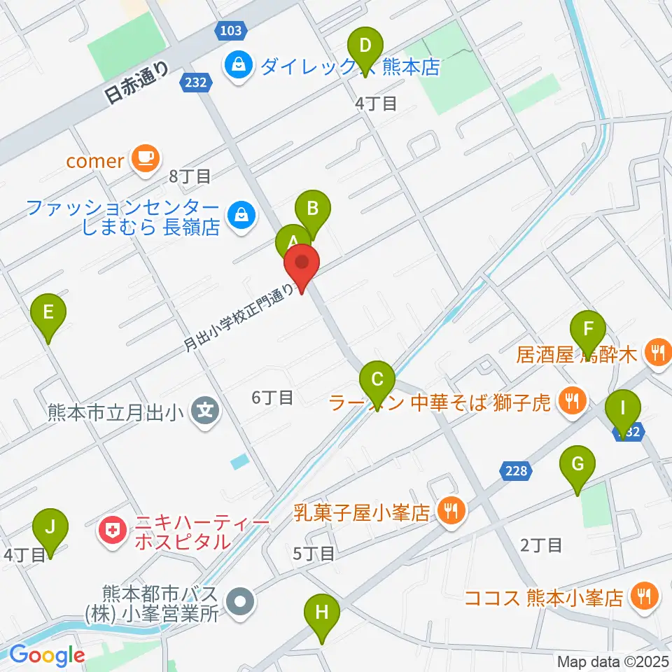 株式会社ピアノハープ社周辺の駐車場・コインパーキング一覧地図