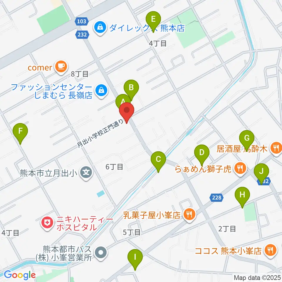 株式会社ピアノハープ社周辺の駐車場・コインパーキング一覧地図
