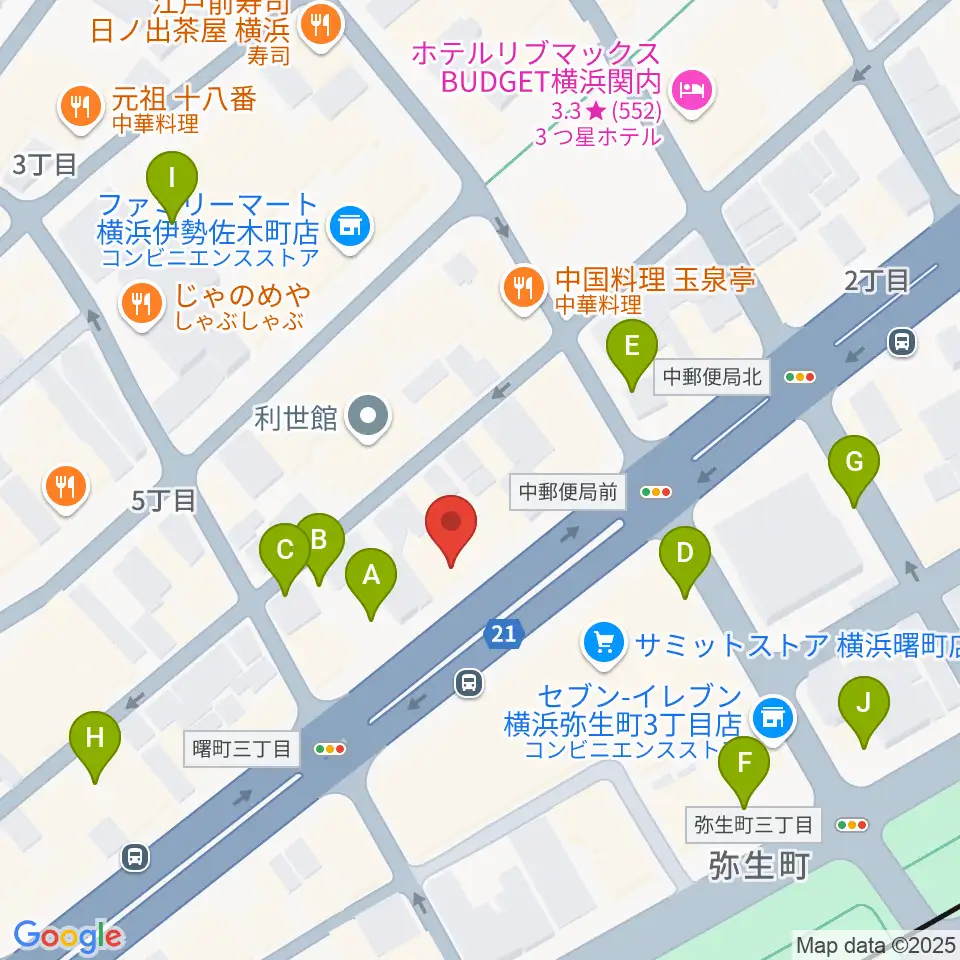 琴・三味線 志づか堂周辺の駐車場・コインパーキング一覧地図