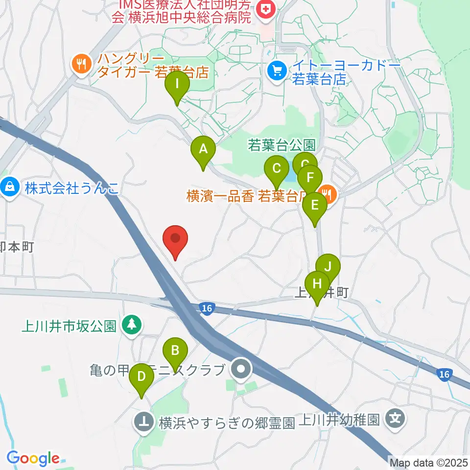 エスケーピアノサービス周辺の駐車場・コインパーキング一覧地図