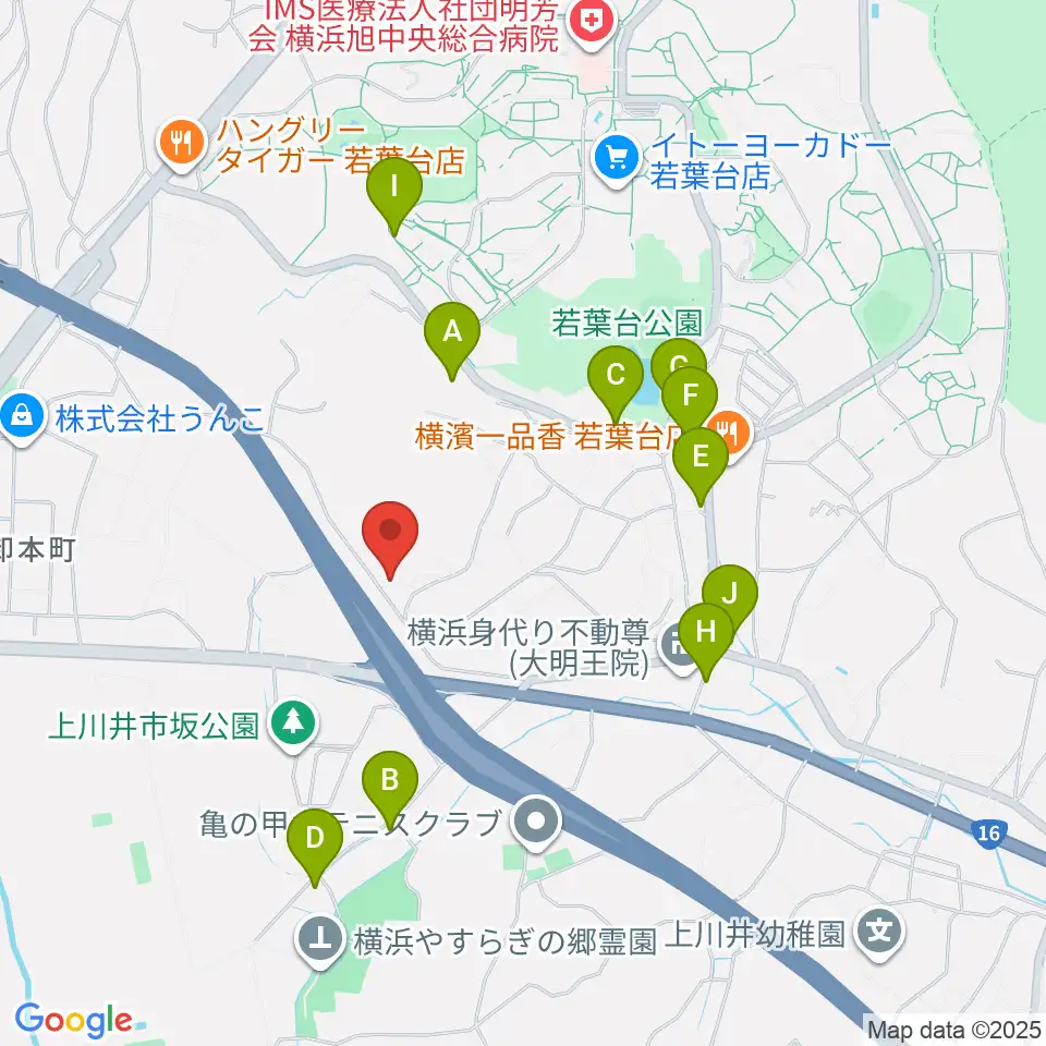 エスケーピアノサービス周辺の駐車場・コインパーキング一覧地図