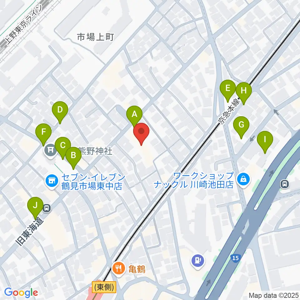 弦楽器ストラッド周辺の駐車場・コインパーキング一覧地図