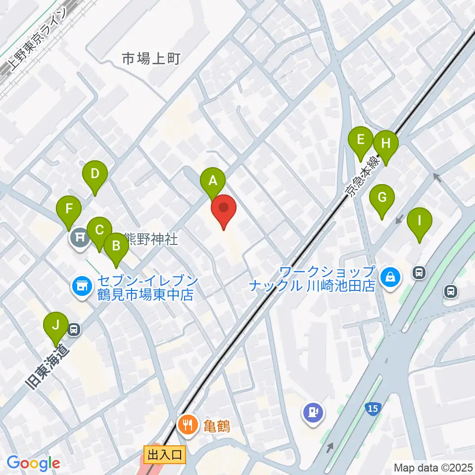 弦楽器ストラッド周辺の駐車場・コインパーキング一覧地図