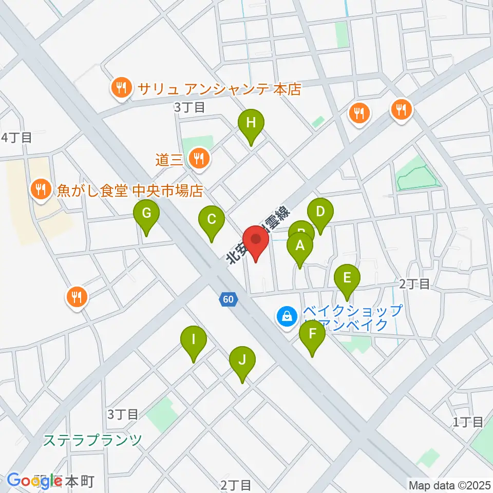 ストラディ金沢周辺の駐車場・コインパーキング一覧地図