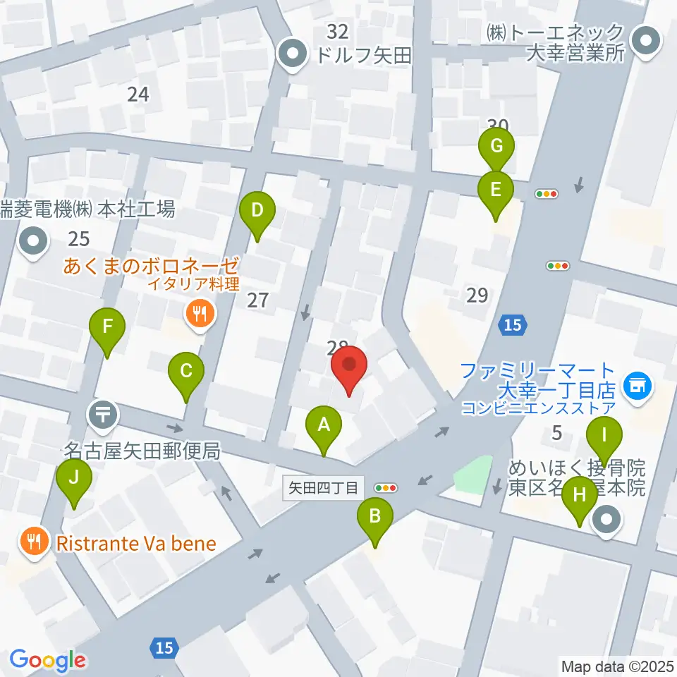 杉藤楽弓社周辺の駐車場・コインパーキング一覧地図