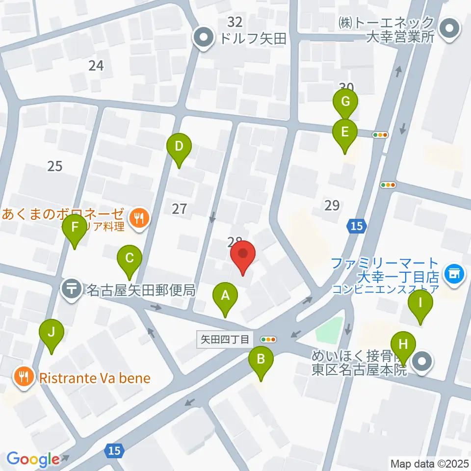 杉藤楽弓社周辺の駐車場・コインパーキング一覧地図