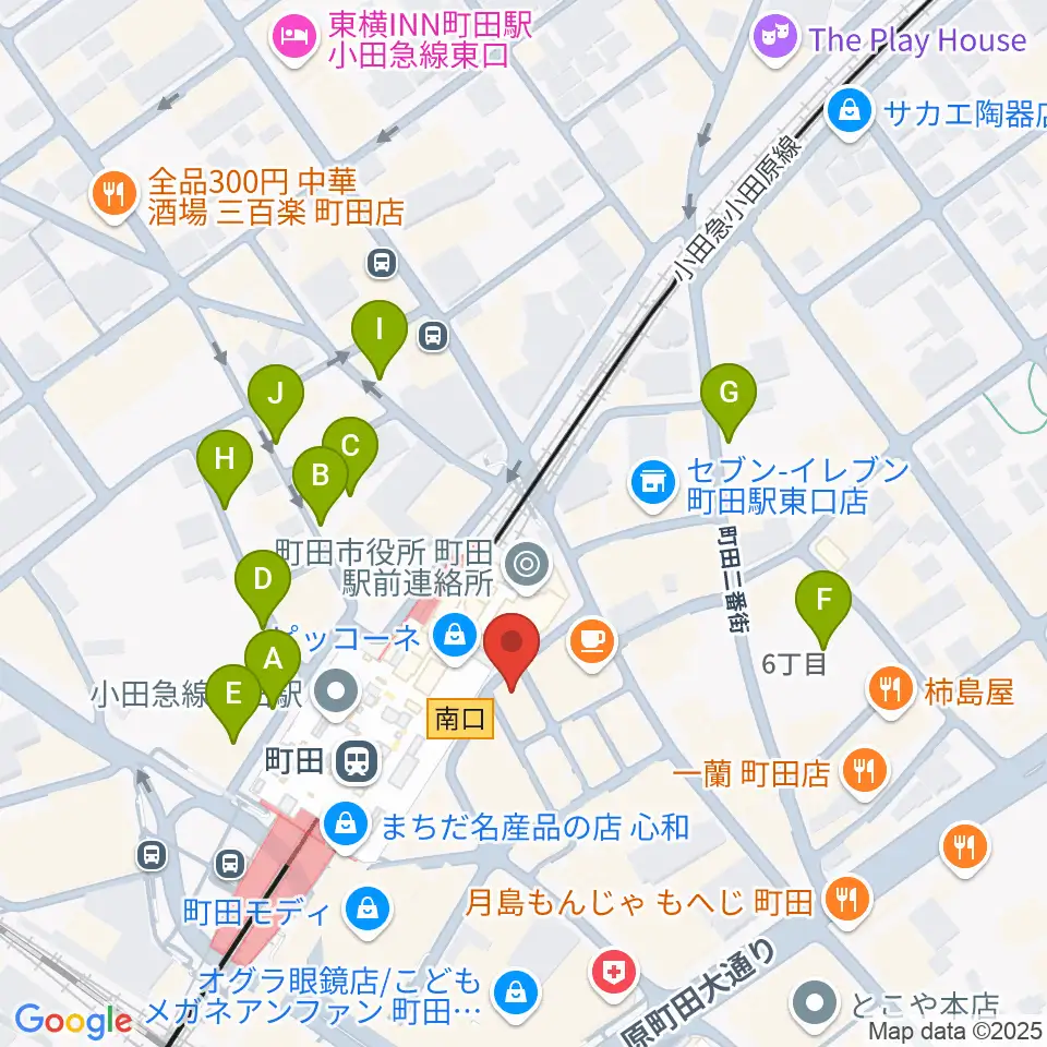 鈴木楽器本店周辺の駐車場・コインパーキング一覧地図
