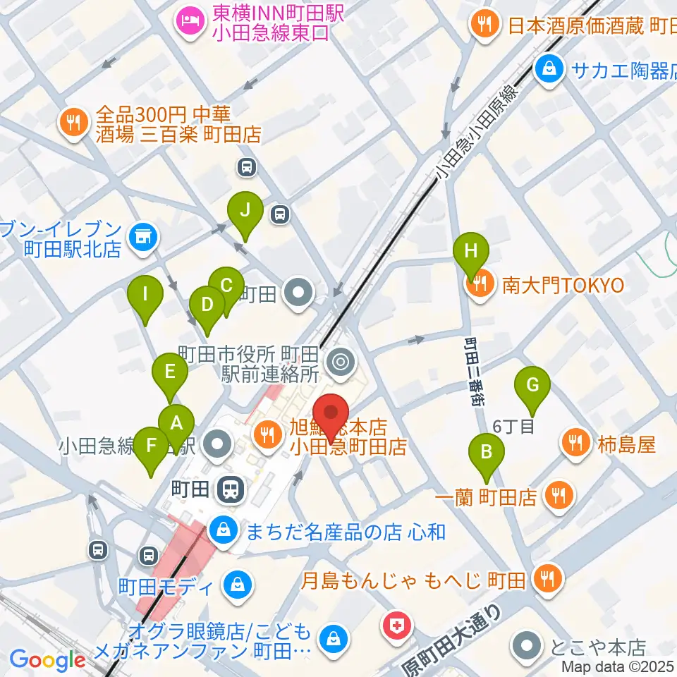 鈴木楽器本店周辺の駐車場・コインパーキング一覧地図