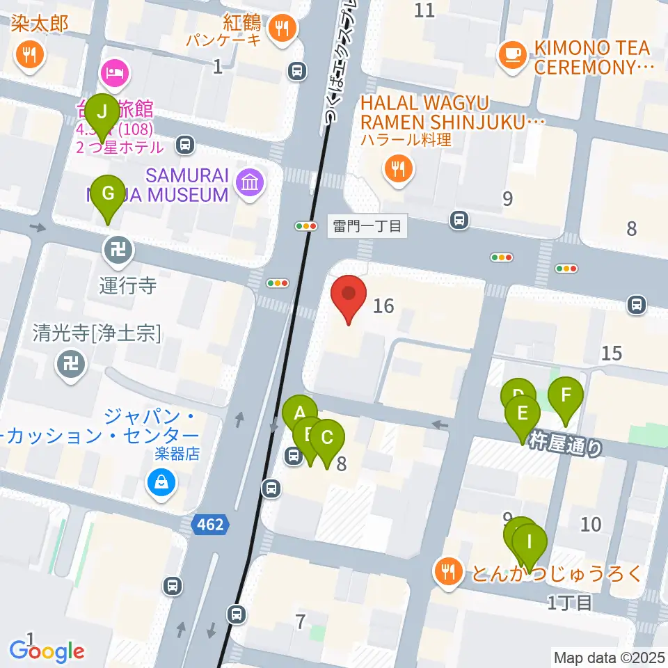 岡田屋布施周辺の駐車場・コインパーキング一覧地図