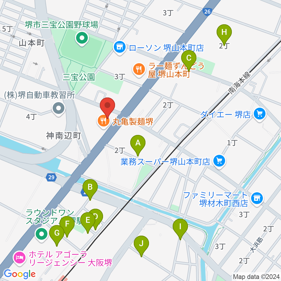 タケモトピアノ周辺の駐車場・コインパーキング一覧地図