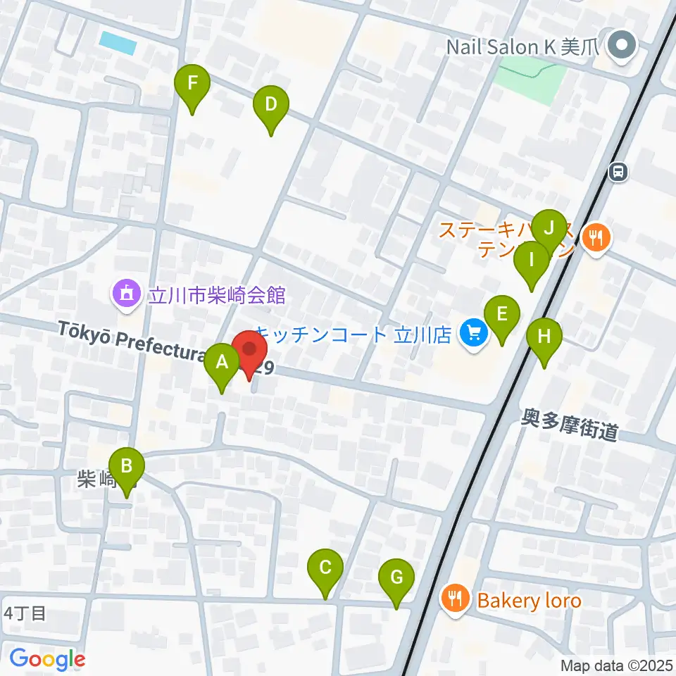Tokyo Strings周辺の駐車場・コインパーキング一覧地図