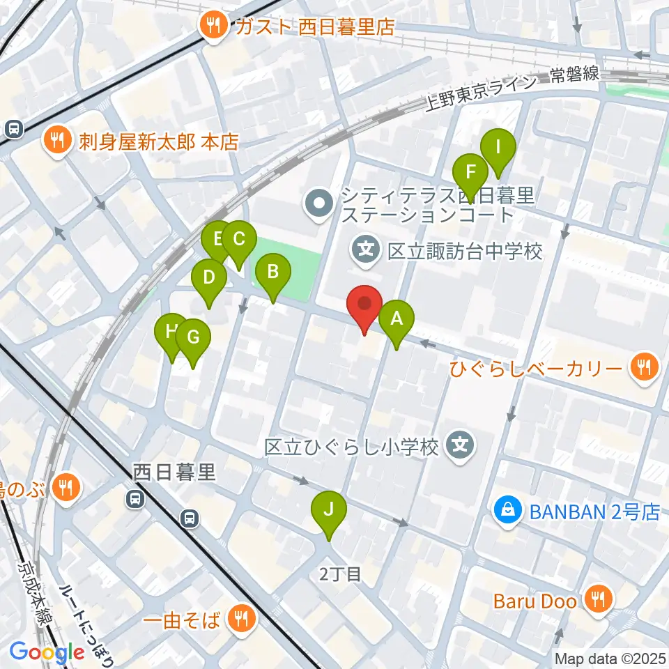 トンボ楽器製作所周辺の駐車場・コインパーキング一覧地図