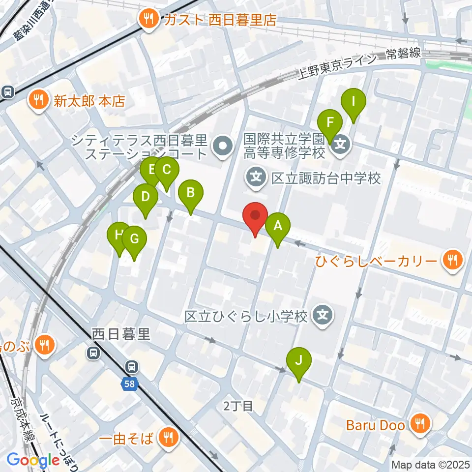 トンボ楽器製作所周辺の駐車場・コインパーキング一覧地図