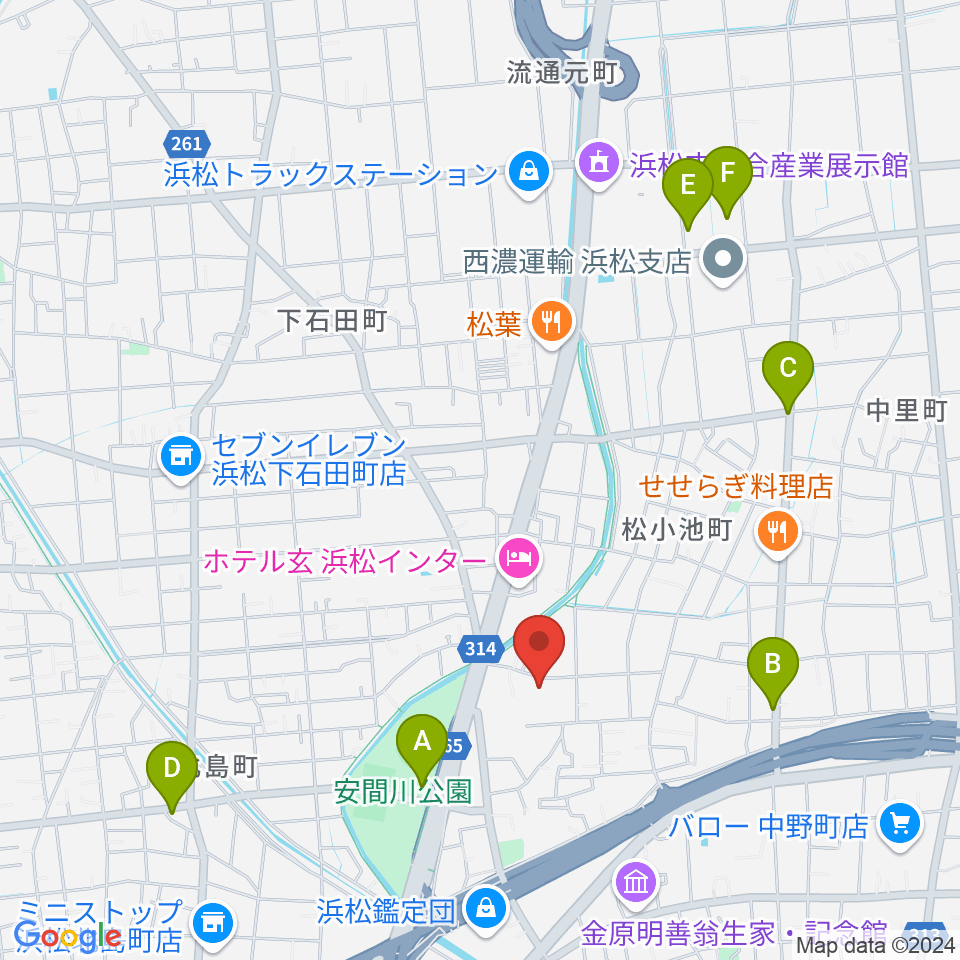 冨田ピアノ周辺の駐車場・コインパーキング一覧地図