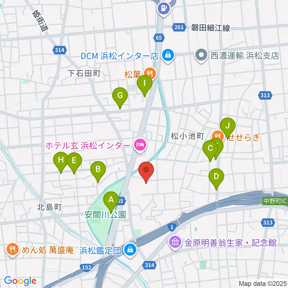 冨田ピアノ周辺の駐車場・コインパーキング一覧地図