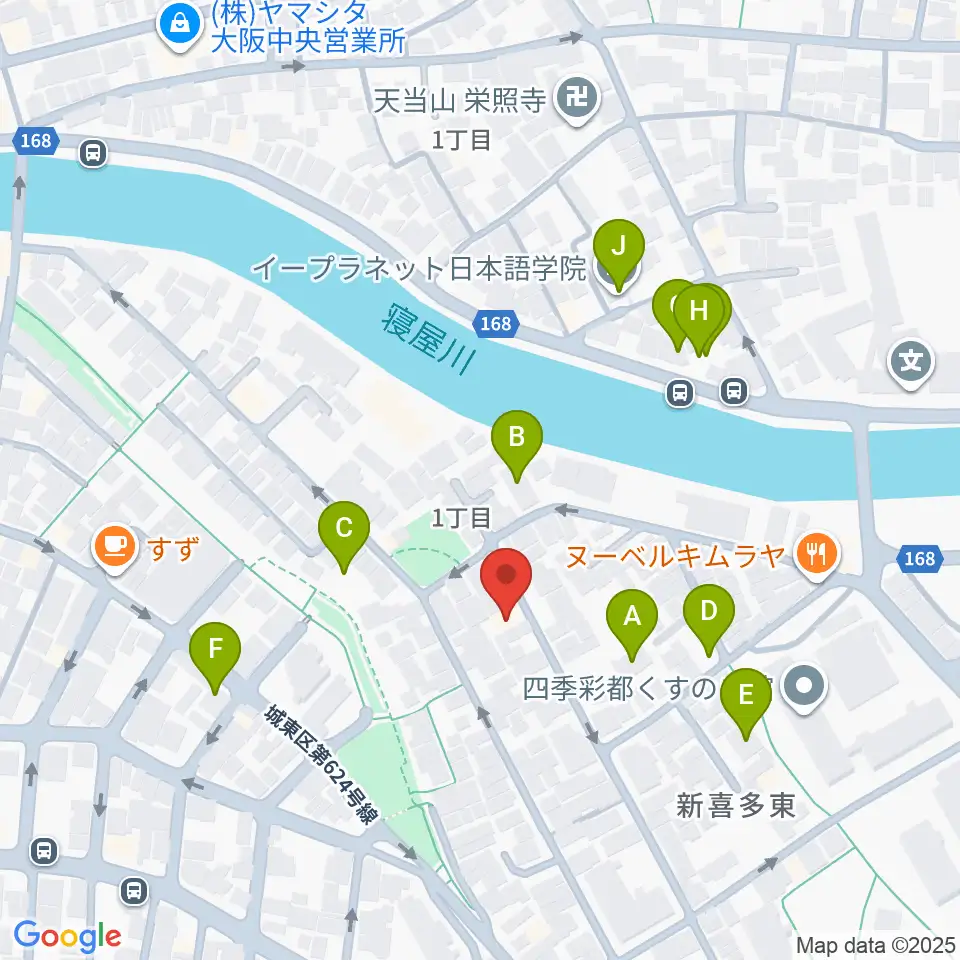 見附精機工業 vcyoyoの工房周辺の駐車場・コインパーキング一覧地図