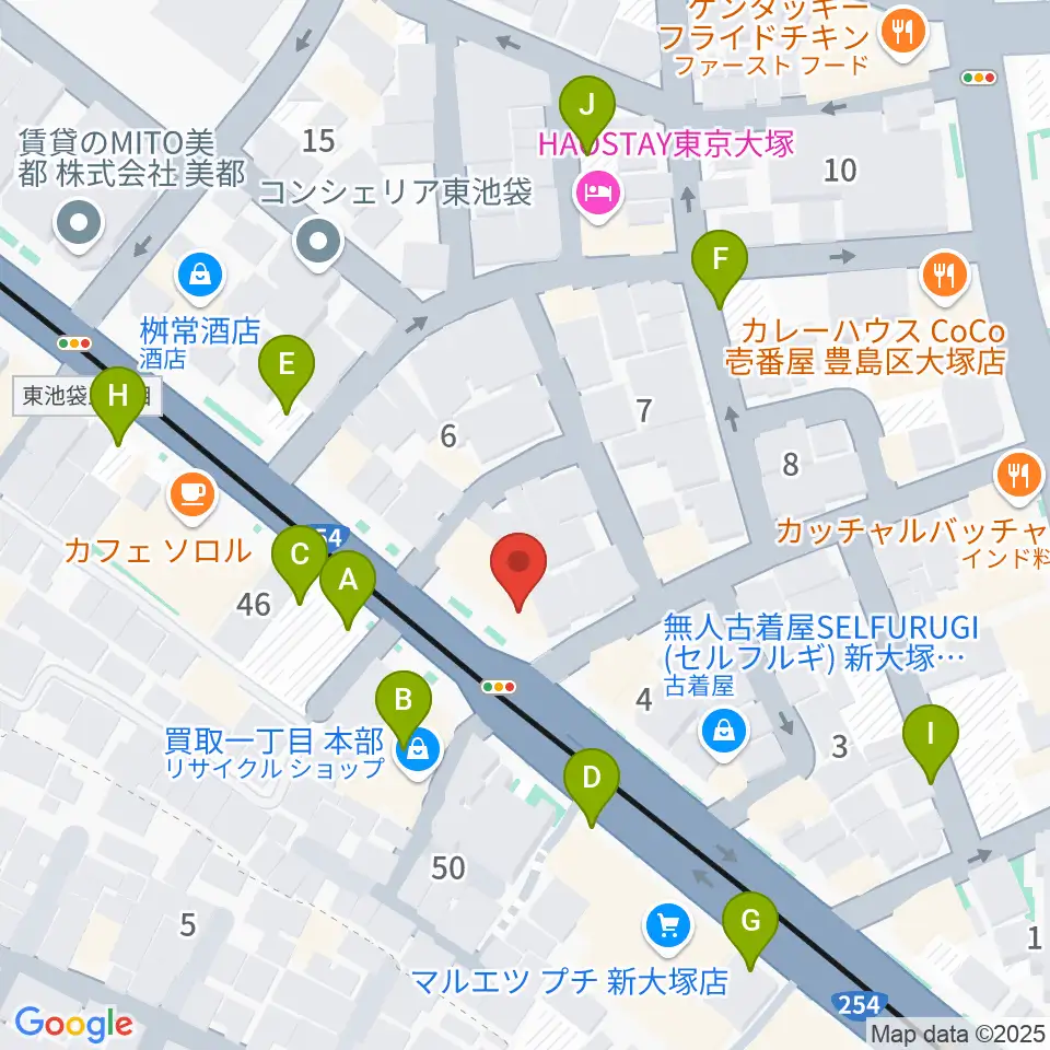 容山銘尺八周辺の駐車場・コインパーキング一覧地図